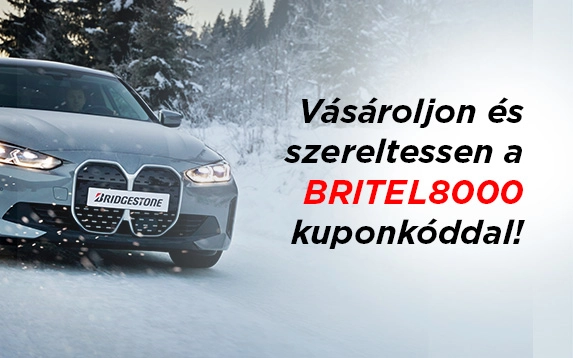 Bridgestone téli szerelési kedvezmény 