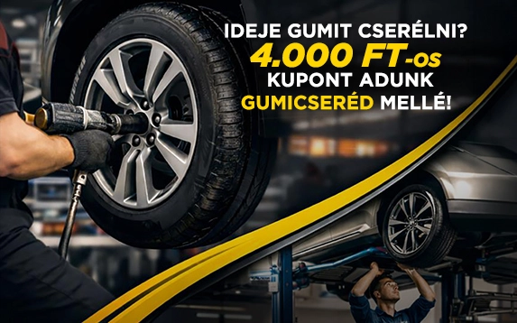 hozott gumicsere akció 2026 nyár