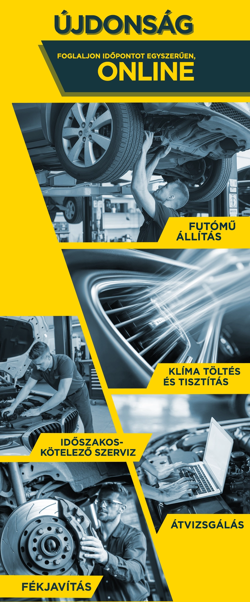 foglalható autószerviz