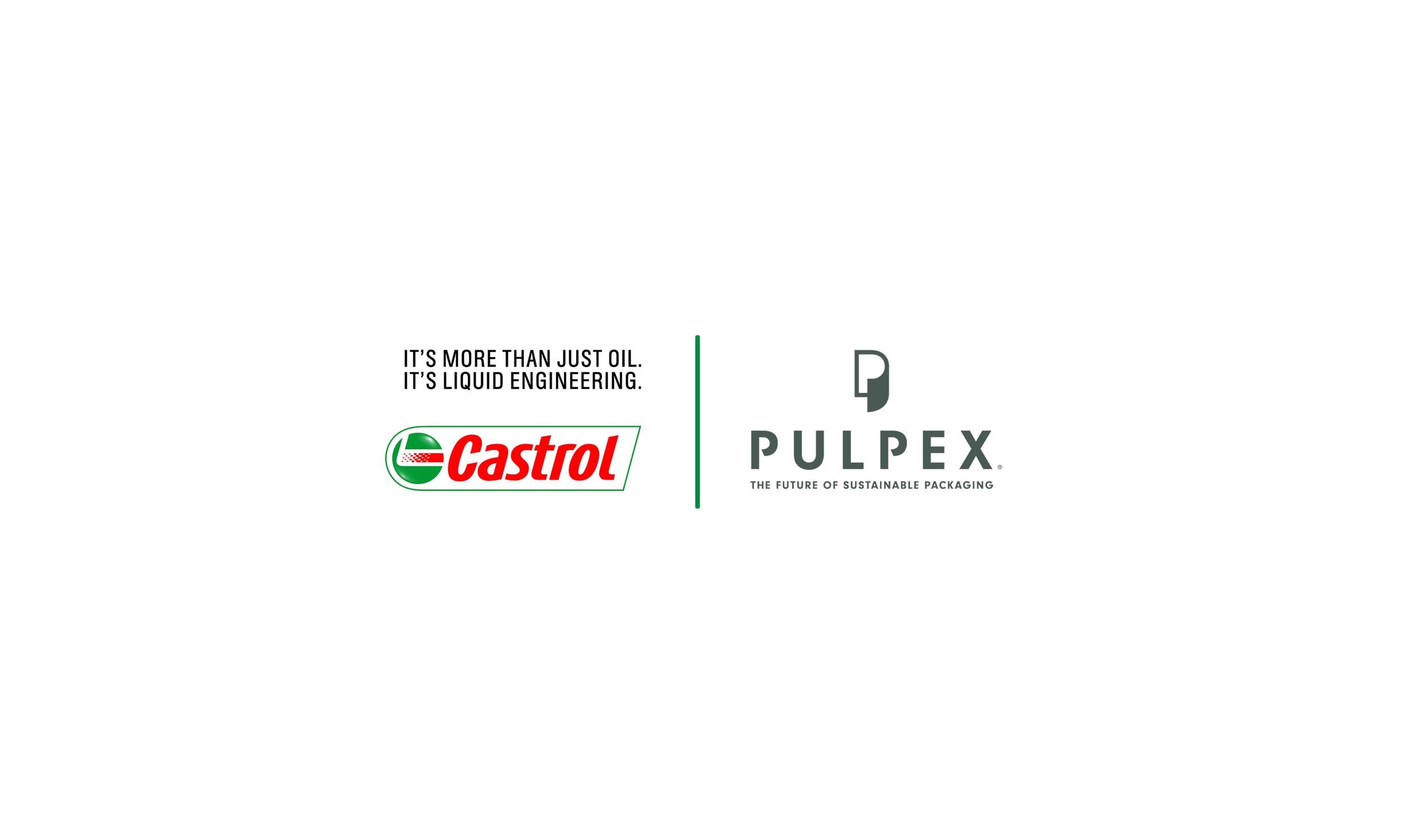 Castrol-Pulpex papírcsomagolás