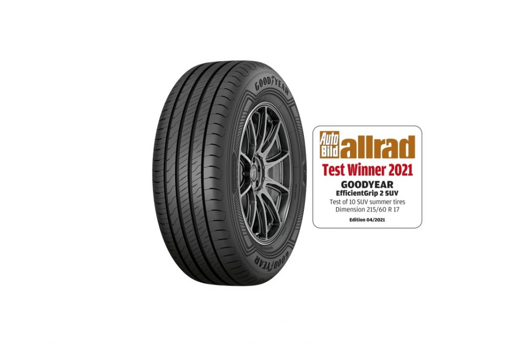 Auto Bild allrad – Goodyear EfficientGrip 2 SUV -tesztgyőztes