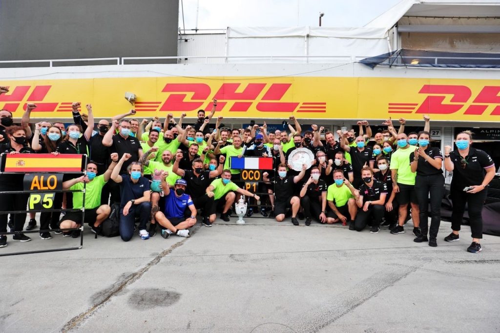 Ocon a Magyar Nagydíj győztese 2021-ben