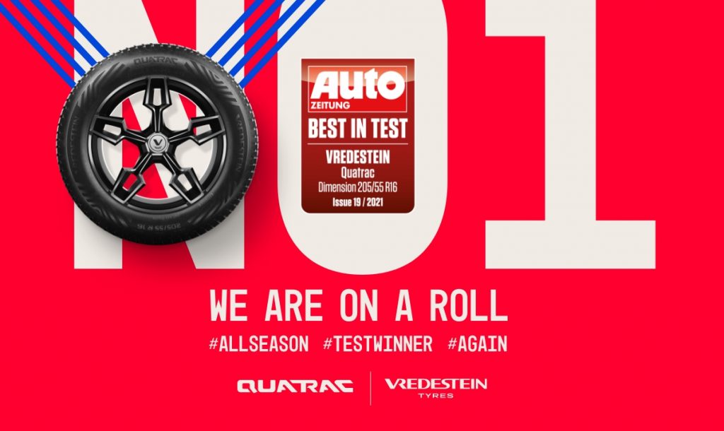 Vredestein Quatrac – „A legjobb négy évszakos gumi”