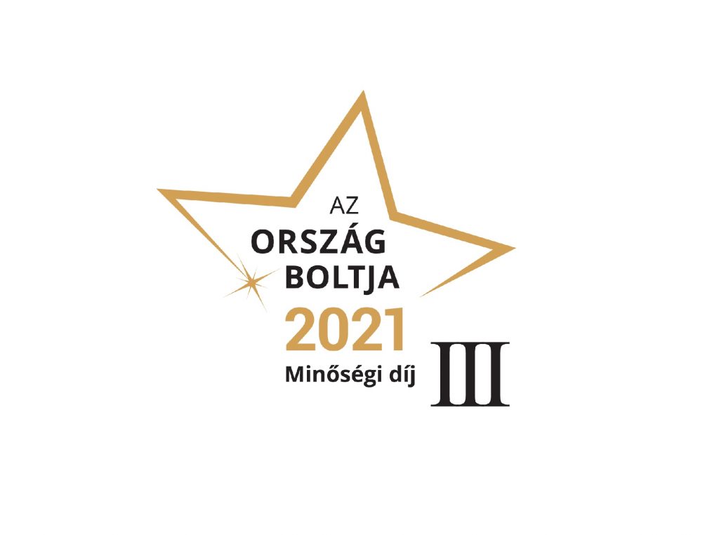 Ország Boltja 2021. minőségi díj 3. helyezett – Gumi.hu