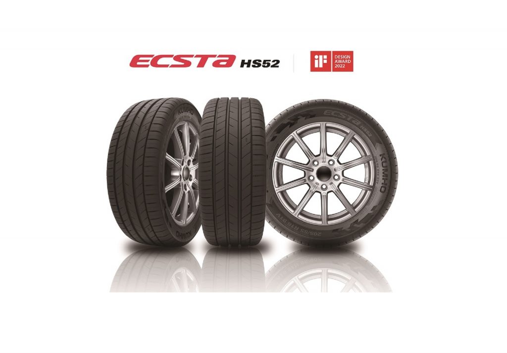 Kumho ECSTA HS52, Fin-Sread – 2 IF Design díj