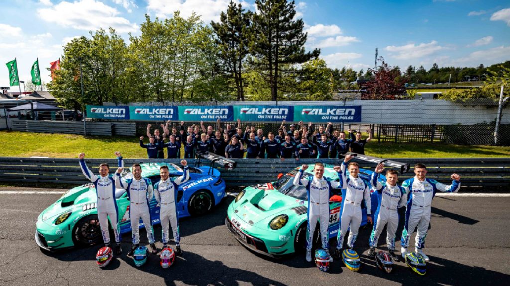 Élmezőnyben a Falken csapata a Nürnburgringen