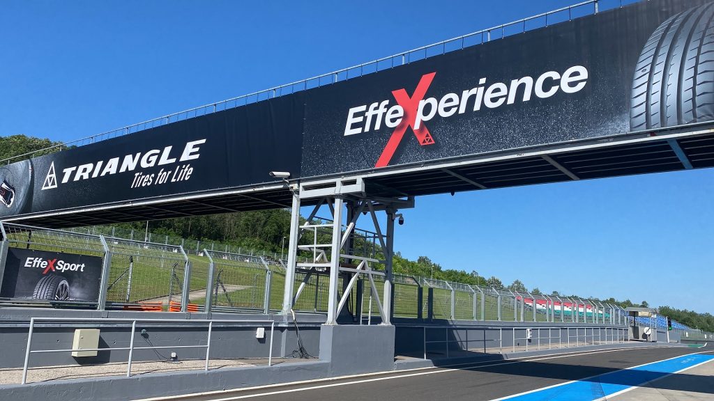 Rendhagyó sajtóeseményt tartott a Triangle Tire a Hungaroringen