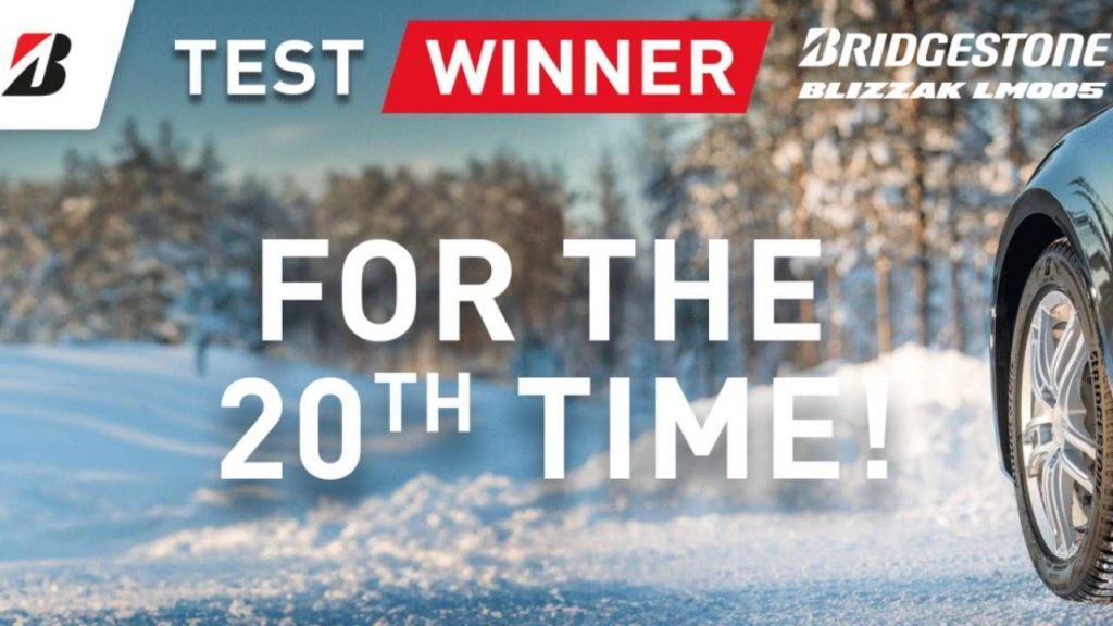 Huszadik tesztgyőzelmét ünnepli a Bridgestone