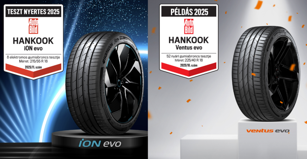 HANKOOK az Auto Bild nyári gumiabroncstesztjén 