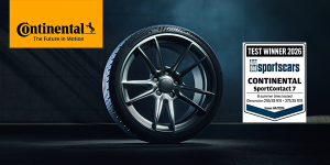 Continental SportContact 7: újabb tesztgyőzelem az AUTO BILD sportscars 2026-os nyári abroncstesztjén Continental AllSeasonContact 2 teszt